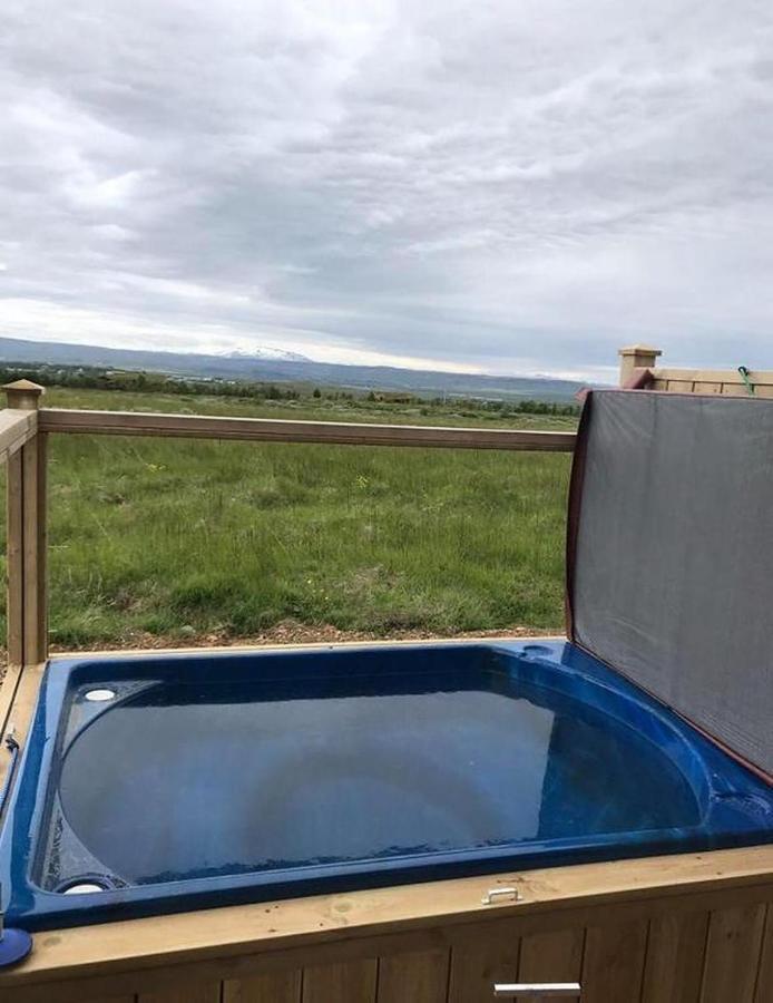 Blue View Cabin 5B With Private Hot Tub Reykholt  Exterior photo